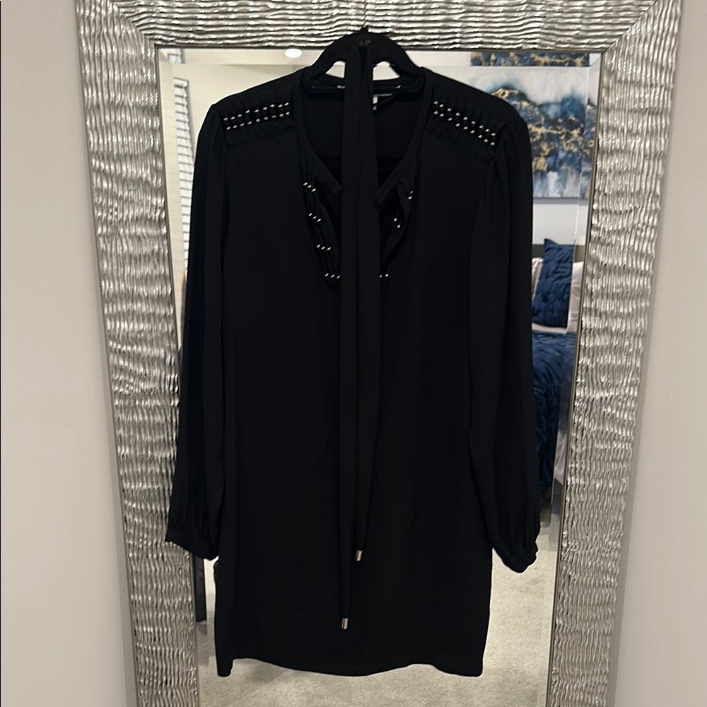 Chic Black DVF Tunic Dress